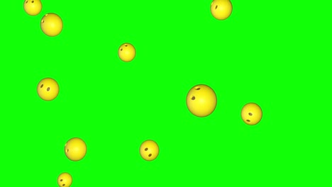 No-Mouth-3D-Emojis-Falling-Green-Screen